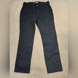 NWT Carhartt Womens Size 10 Rugged Flex Relaxed Fit Canvas Work Pants Black